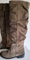 mega geniale XXL Stiefel Buffalo Wildleder taupe gerafft neu ♥ Hessen - Steinau an der Straße Vorschau