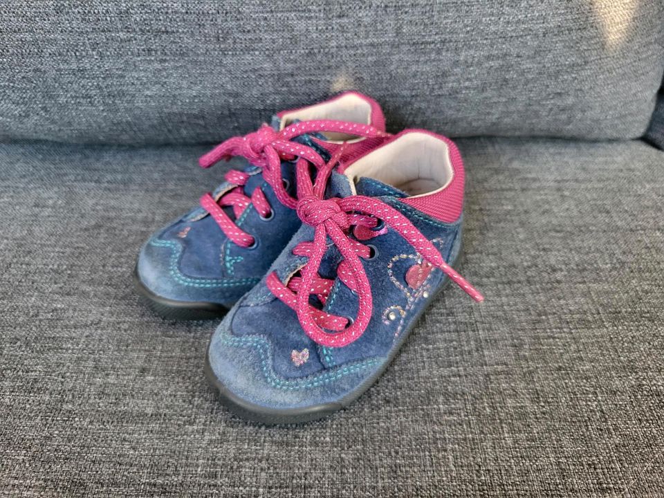 Superfit Halbschuhe Gr.  20 blau/pink in Wolfsburg