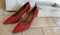 Pumps Gr. 39 Chilifarben - Marke: S.Oliver Berlin - Zehlendorf Vorschau