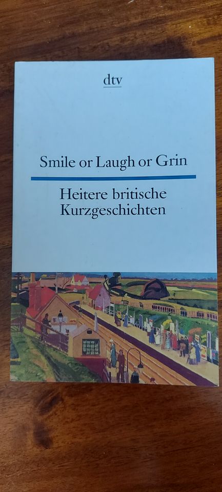 Smile or laugh or grin zweisprachiges Buch Englisch Dtv in Heidelberg