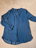 Bluse blau mit Punkten, Gr. 38, H&M Bayern - Burkardroth Vorschau