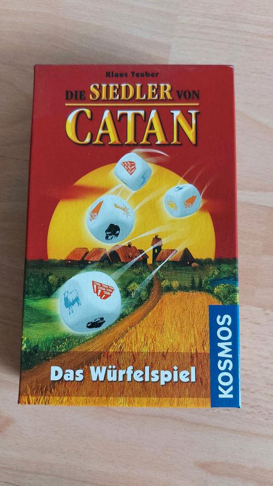 Mitbringspiel Die Siedler von Catan - Das Würfelspiel, wie neu in Bamberg