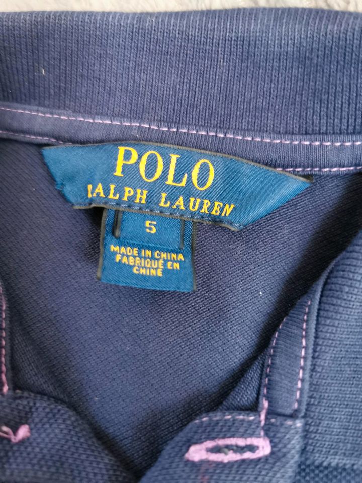 Ralph Lauren Polo T-Shirt lila 5 Gr. 104 in Weiden (Oberpfalz)