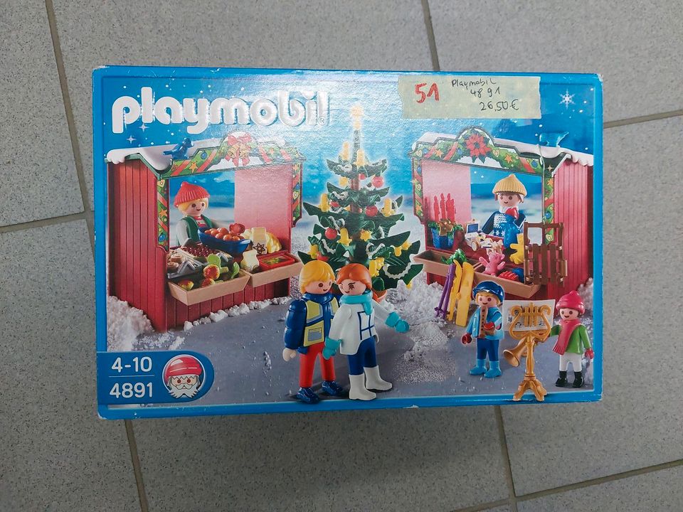 Playmobil Weihnachtsmarkt 4891 in Finnentrop