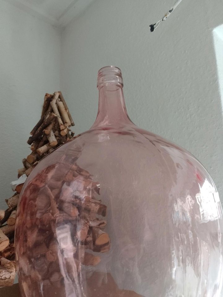 Glasvasen Flasche 55cm verschiedene Farben in Aachen