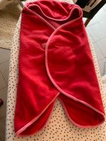 Baby Einschlagdecke Maxi Cosi dickes Fleece Neugeborene rosa/rot Nordrhein-Westfalen - Schloß Holte-Stukenbrock Vorschau