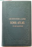 Liechtenstern Lange Schul-Atlas 1887 Baden-Württemberg - Singen Vorschau