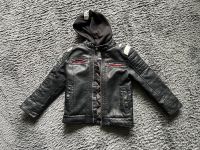 Kinder Jungen Lederjacke mit Kapuze - gebraucht Baden-Württemberg - Rechberghausen Vorschau