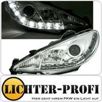 Peugeot 206 Led Scheinwerfer chrom BJ 8/1998 - 7/2006 Neu! Hessen - Calden Vorschau