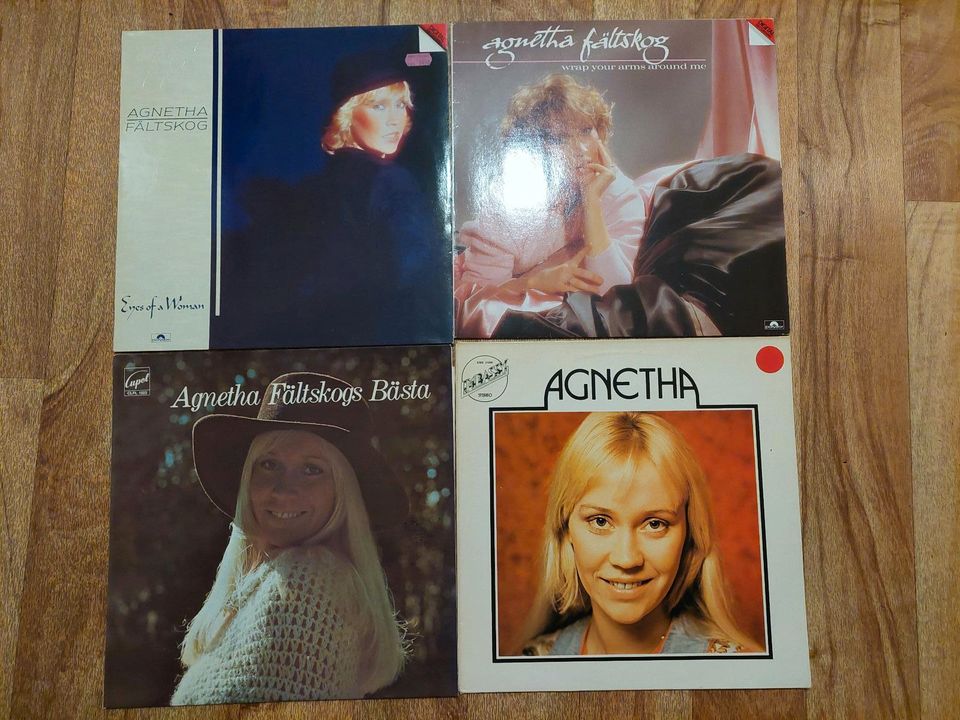 ☆8 Agnetha Fältskog Schallplatten Rare Top☆ in Krefeld