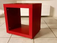 Moderner Beistelltisch oder Nachttisch in rot, wie neu Hessen - Schöneck Vorschau