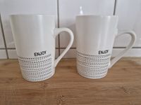 2er Set Tassem Kaffee Tee Keramik Steingut neu ENJOY Dortmund - Kirchhörde Vorschau