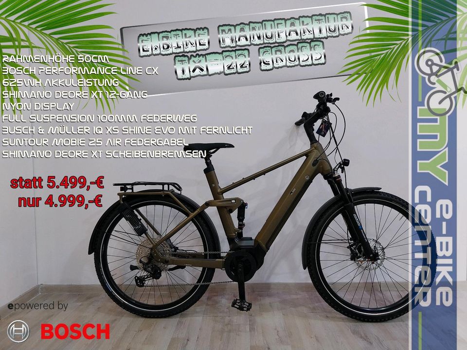 ‼️TX 22 Cross‼️Bosch‼️CX‼️Nyon Display‼️625Wh‼️Shimano ‼️50cmRH‼️ in Schiffdorf