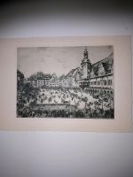 Alte Postkarte Messestadt Leipzig  - Markt mit altem Rathaus Frankfurt am Main - Hausen i. Frankfurt a. Main Vorschau