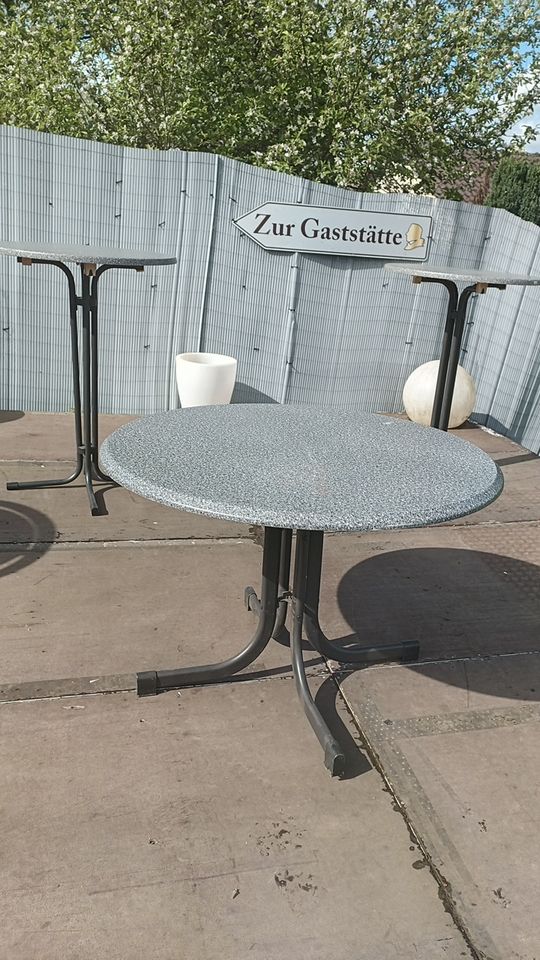 Marken Stehtische Bistro Gartentisch  hochwertiger Werzalit in Saarbrücken