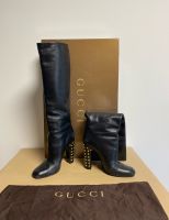 Original GUCCI High Heel Stiefel Leder Schwarz Gr. 36 Berlin - Wilmersdorf Vorschau