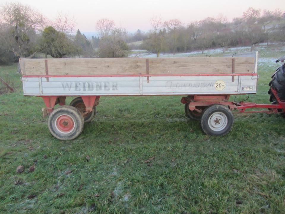 Ackerwagen, Drehschemel, 2-achs, Anhänger Traktor, kein Kipper in Mühlacker