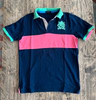 Gant Sportswear Herren Poloshirt Größe M dunkelblau/pink/grün Bayern - Roden Vorschau