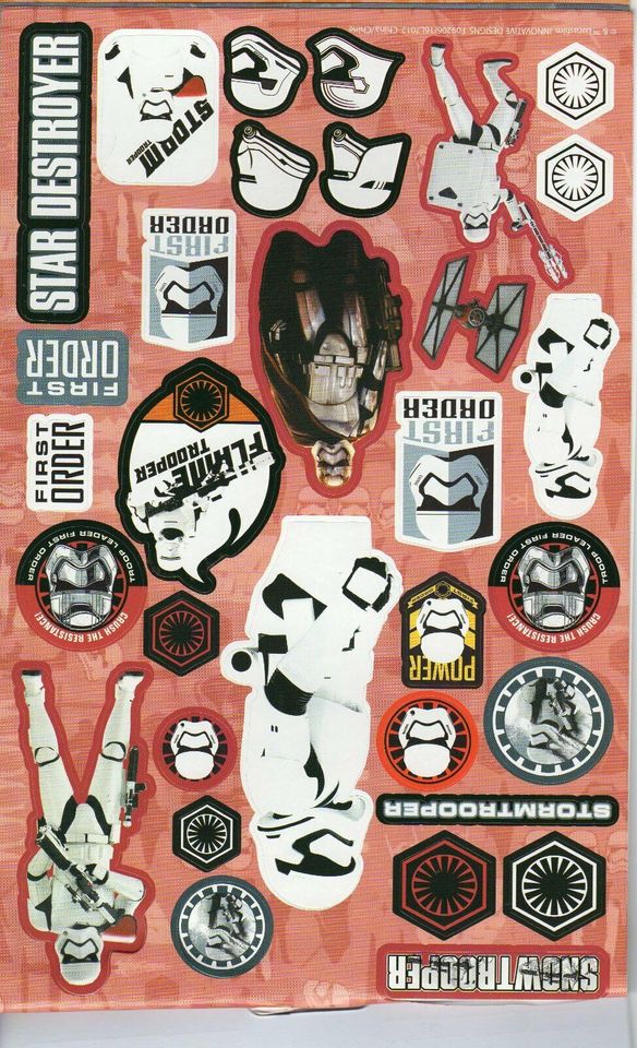 Star Wars - Das Erwachen der Macht: Sticker Book - Aufkleber in Stutzenklinge