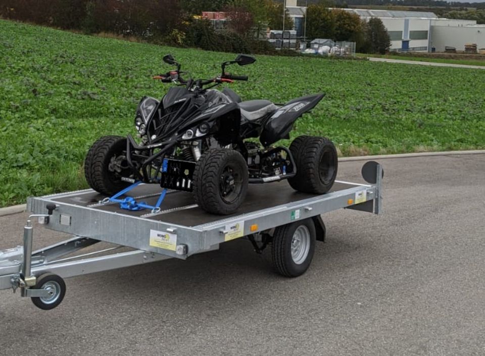 Quad Anhänger 750 kg gebremst für Quad Transporte zu vermieten in Massenbachhausen