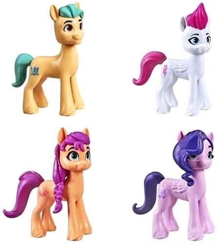 4 x  MY LITTLE PONY MOVIE FRIENDS FIGUR 6X8CM 4-FACH SORTIERT in Stadecken-Elsheim