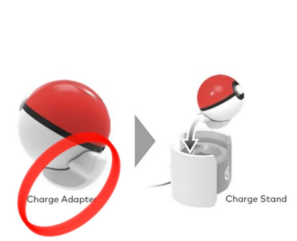 Pokeball Plus Hori Charge Adapter in Dortmund