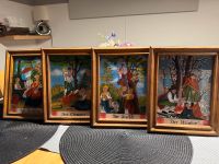 Hinterglasmalerei vier Jahreszeiten Bilder Bayern - Landsberg (Lech) Vorschau