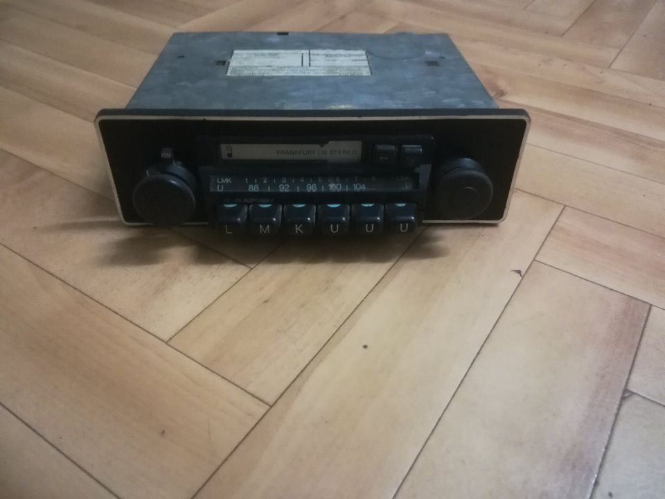 Blaupunkt Frankfurt CR Philips 22 DC Autoradio Oldtimer Radio in Norheim