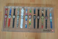 Swatch, Sammlung, rare Uhren+ Plexiglas-Display dazu, Angebot! Eimsbüttel - Hamburg Eimsbüttel (Stadtteil) Vorschau