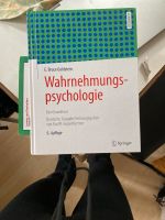 Wahrnehmungspsycologie Buch Bayern - Regensburg Vorschau