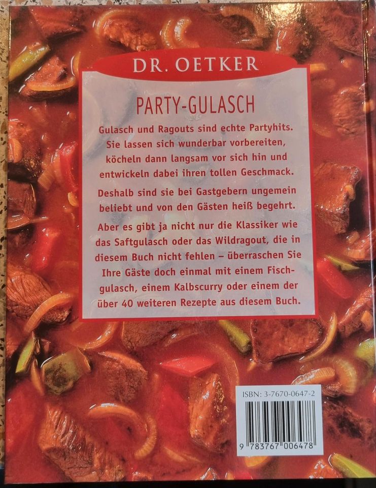 Dr. Oetker Mikrowelle Nudelsaucen Party Gulasch in Hamm