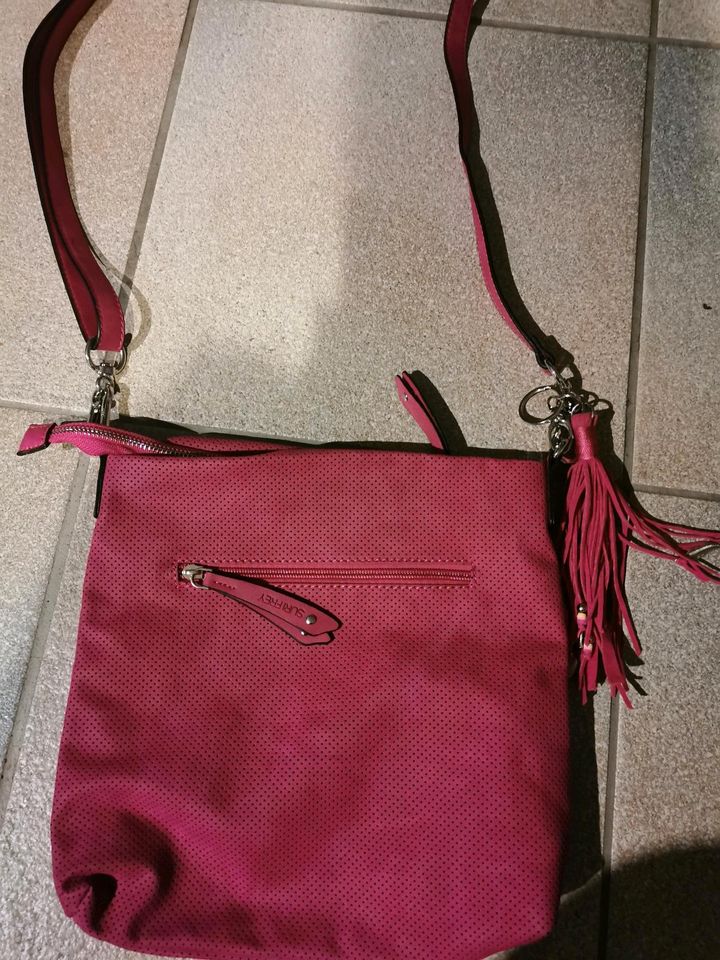 Handtasche Von Surifrey pink sehr gut erhalten in Rhede