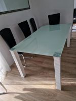 Esstisch Milchglas 160x90x75 West - Unterliederbach Vorschau