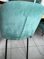 3 Grüne Esszimmerstühle aus Stoff Nordrhein-Westfalen - Voerde (Niederrhein) Vorschau