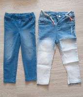 2 St schöne Mädchen Jeans Gr98 Bayern - Poing Vorschau