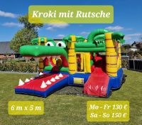 Hüpfburg mieten Kindergeburtstag Geburtstag Krokodil, event Schleswig-Holstein - Satrup Vorschau