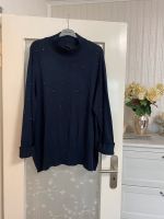 Ulla Popken The Luxury Selection Pullover Perlen blau 54 56 Schleswig-Holstein - Itzehoe Vorschau