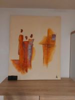 Malerei Bild, beige orange rot, 1.000x800mm Nordrhein-Westfalen - Bottrop Vorschau