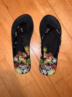 Flip Flops schwarz Wildleder Rheinland-Pfalz - Wörth am Rhein Vorschau