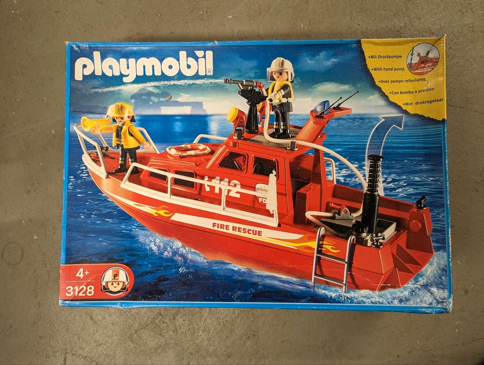 Playmobil 3128 Feuerwehr Boot in Paderborn