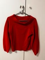 Schulterfreier Pullover, rot, Gr. XS Sachsen - Schkeuditz Vorschau