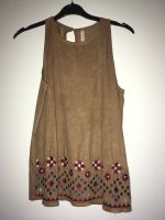 Bluse braun, Wildleder, Größe S, 36 / Oktoberfest, Wiesn, Dirndl Brandenburg - Hohen Neuendorf Vorschau