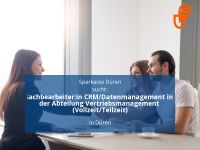 Sachbearbeiter:in CRM/Datenmanagement in der Abteilung Vertriebsm Nordrhein-Westfalen - Düren Vorschau