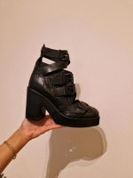 Schwarze Stiefeletten aus Leder von Topshop - Gr. 40 Berlin - Schöneberg Vorschau