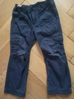 Coole Cargohose H&M blau kariert Gr. 98 Stuttgart - Stuttgart-West Vorschau