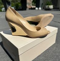 Damenschuhe Schuhe Jimmy Choo beige Lack Größe 38,5 Nordrhein-Westfalen - Recklinghausen Vorschau