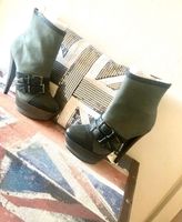 ASOS graue leder stiefeletten ! (NP 165 Euro!) raritat boho grau. Frankfurt am Main - Gutleutviertel Vorschau