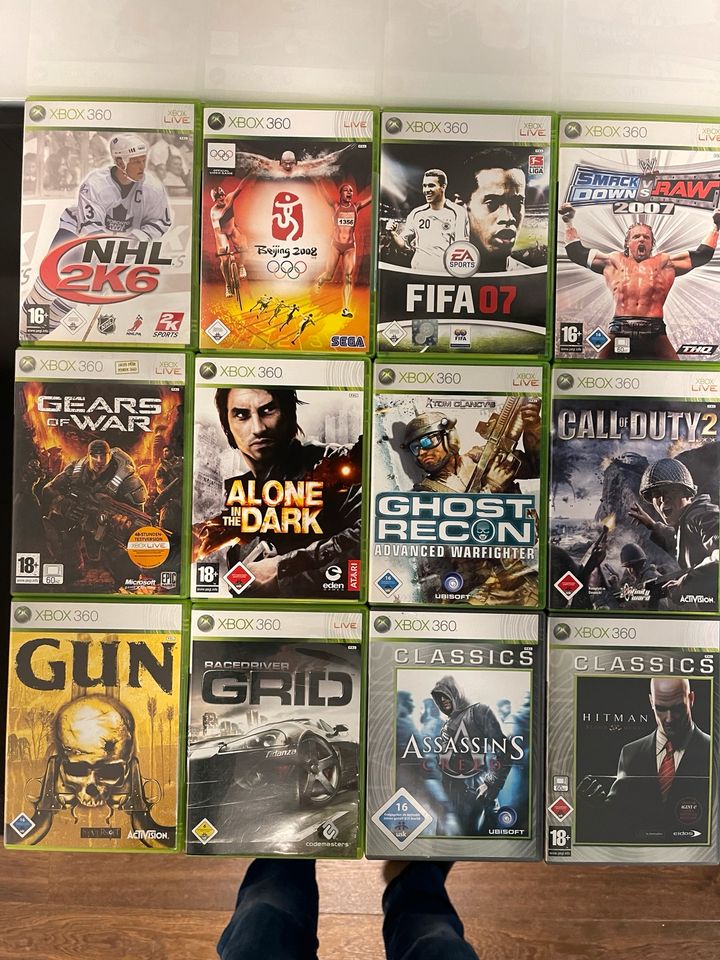 XBOX 360 inkl. 13 Spiele in Lüneburg