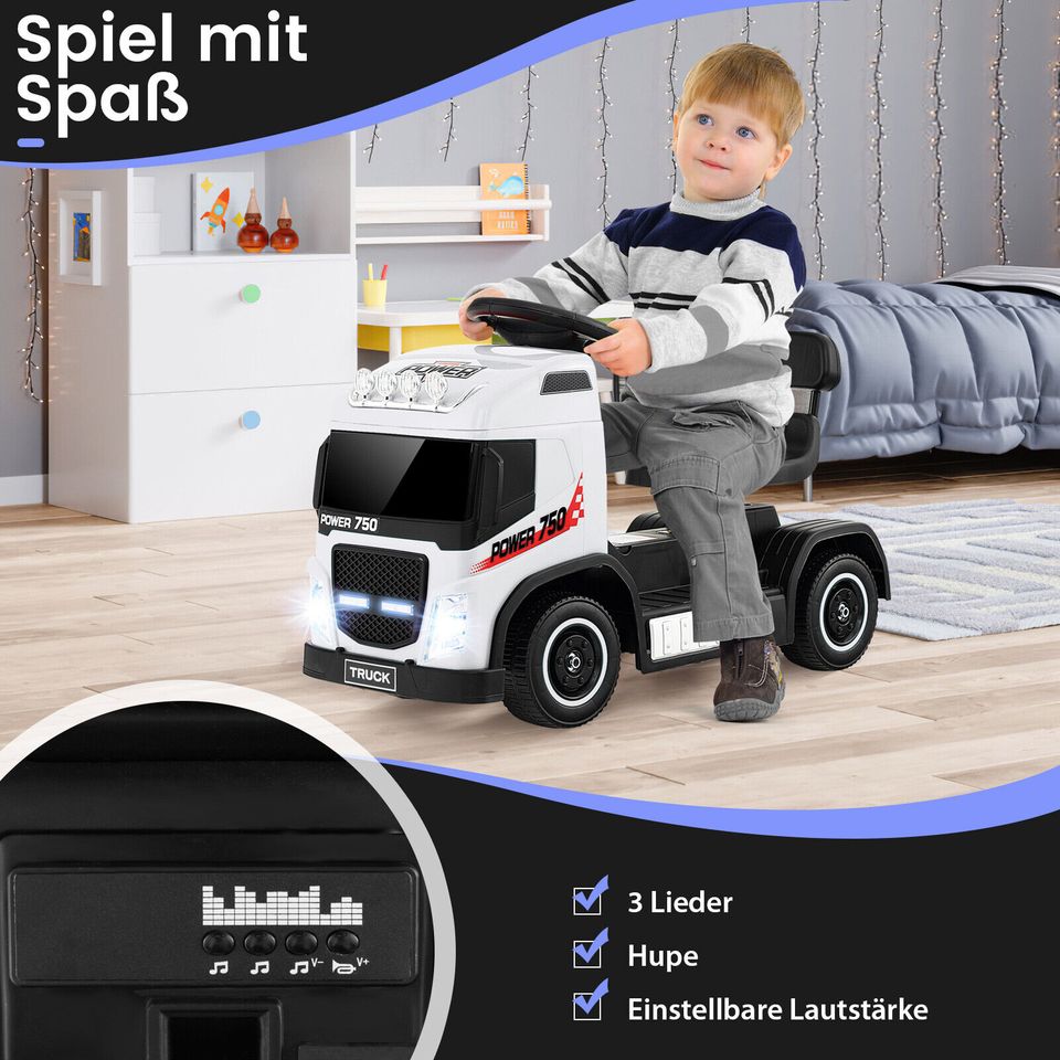 6V Kinder Elektroauto Kinderfahrzeug Kinderauto mit Hupe LKW in Weilburg