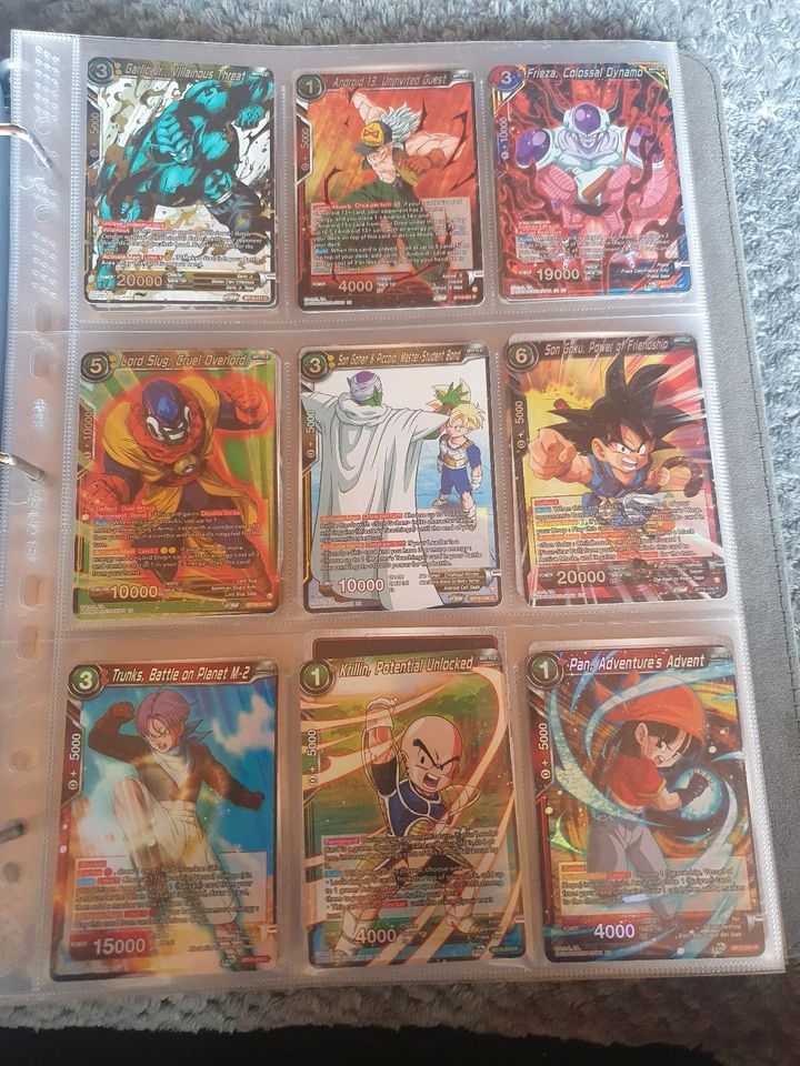 Dragonball TCG Ordner einzel Karten in Hürth